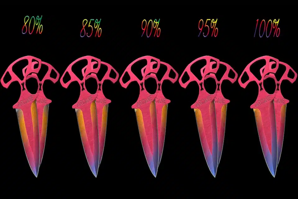 fade shadow daggers