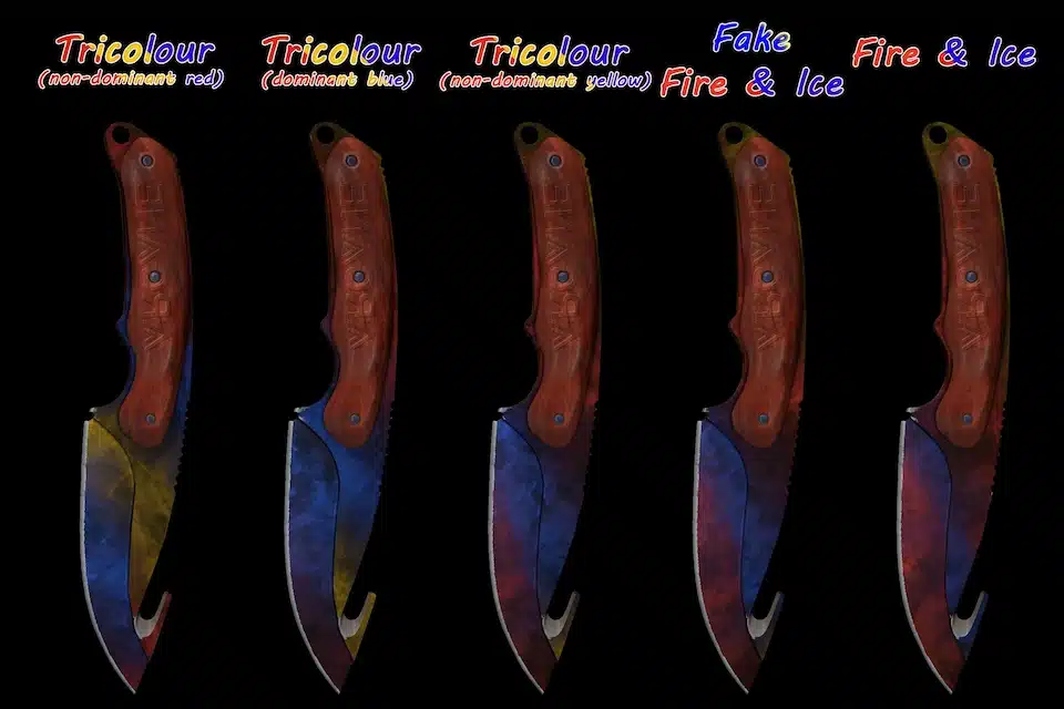 Gut Knife Marble Fade Patterns